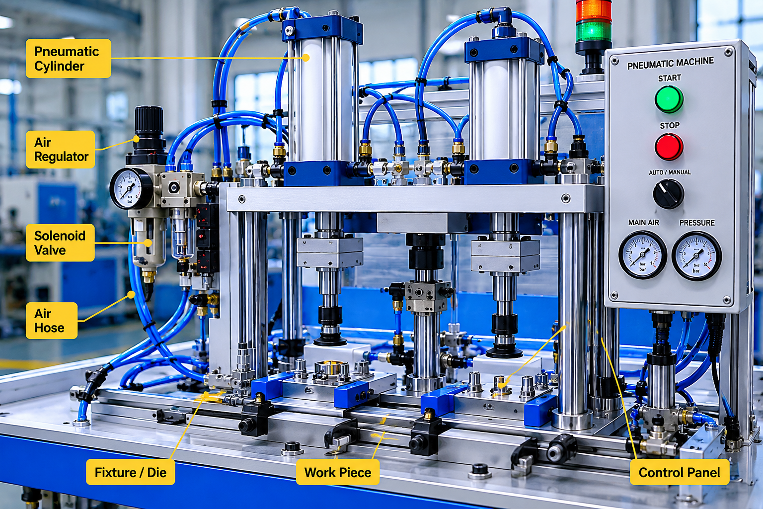 Pneumatic Machine Manufacturer near Goa Karwar – Automation Solution Engineering