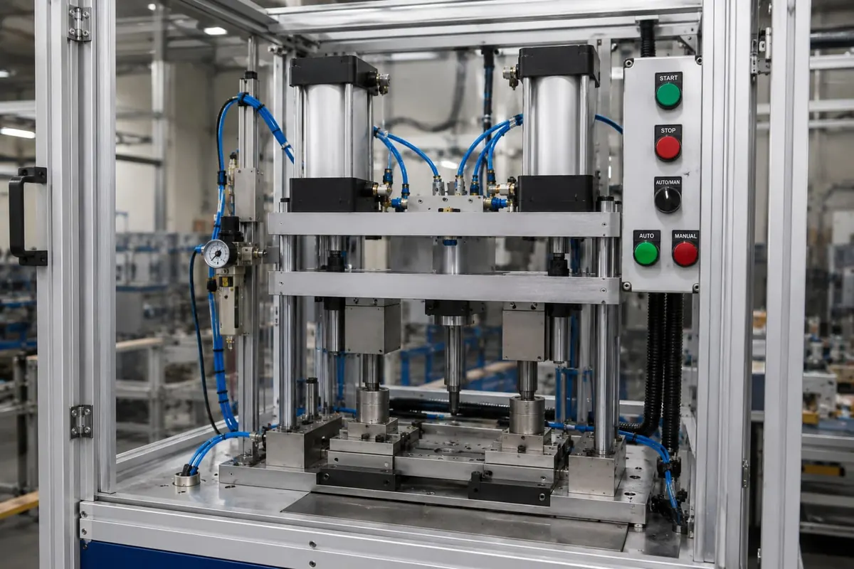 SPM assembly machine built by Automation Solution Engineering