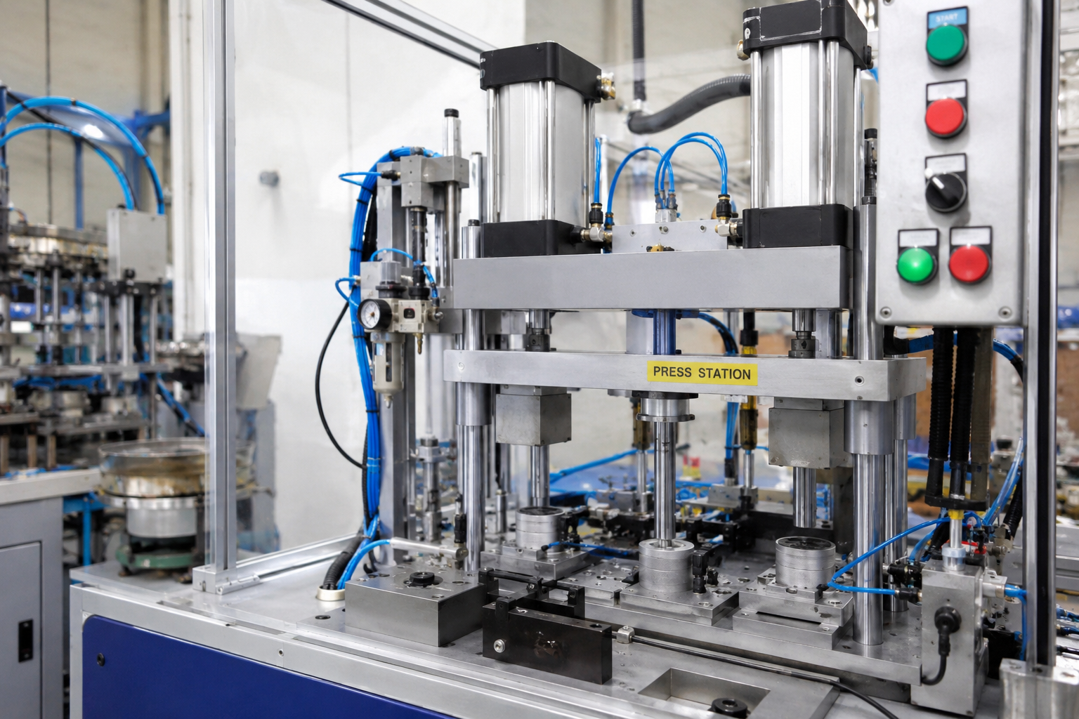 SPM Press Station Machine Manufacturer Bangalore – Automation Solution Engineering